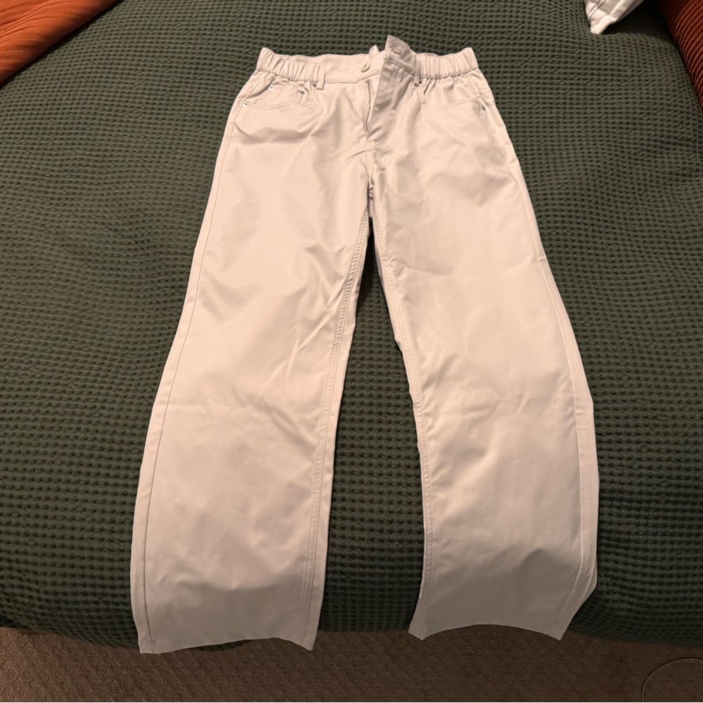 NFINITY White Polyester Pants